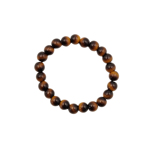 Classic Brown Beaded Bracelet | Everyday Unisex