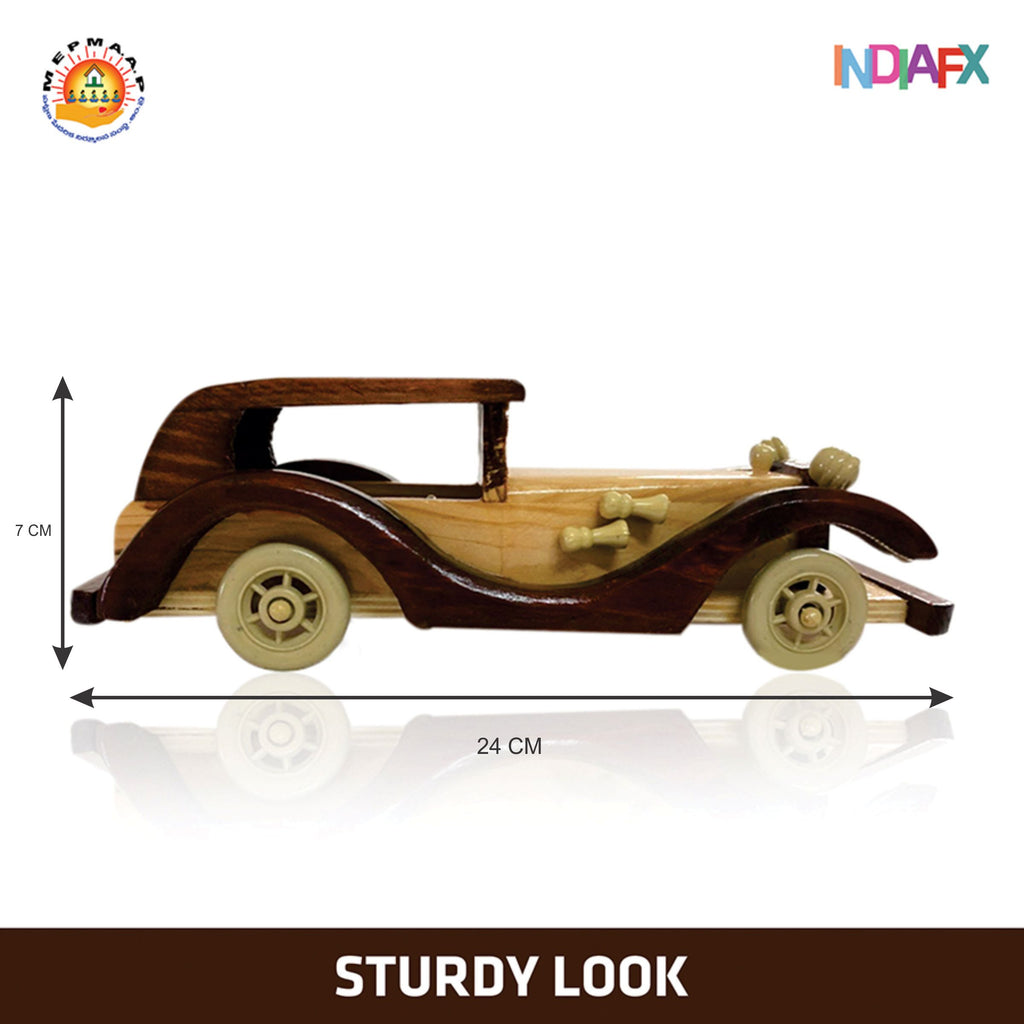 Etikoppaka Wooden Vintage Classic Vehicle Car Toy Handmade By APMEPMA