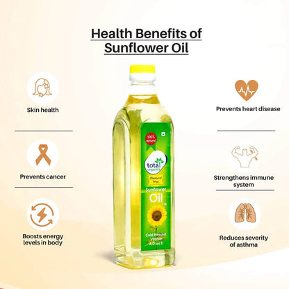 🥗 Cooking Made Better | Total Organics Sunflower Oil