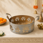 Lotus Basket with Handles – Shagun & Fruit Tray