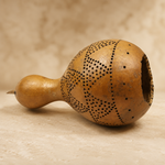 Handmade Bottle Gourd Lamp Rustic Eco-Friendly Lighting Decor