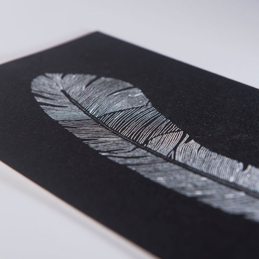 Feather-Art Print  (Mono Fly)