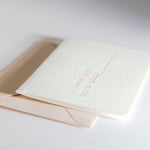 Letter Press Mini Cards | Gift Cards
