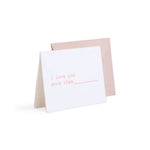 Letter Press Mini Cards | Gift Cards