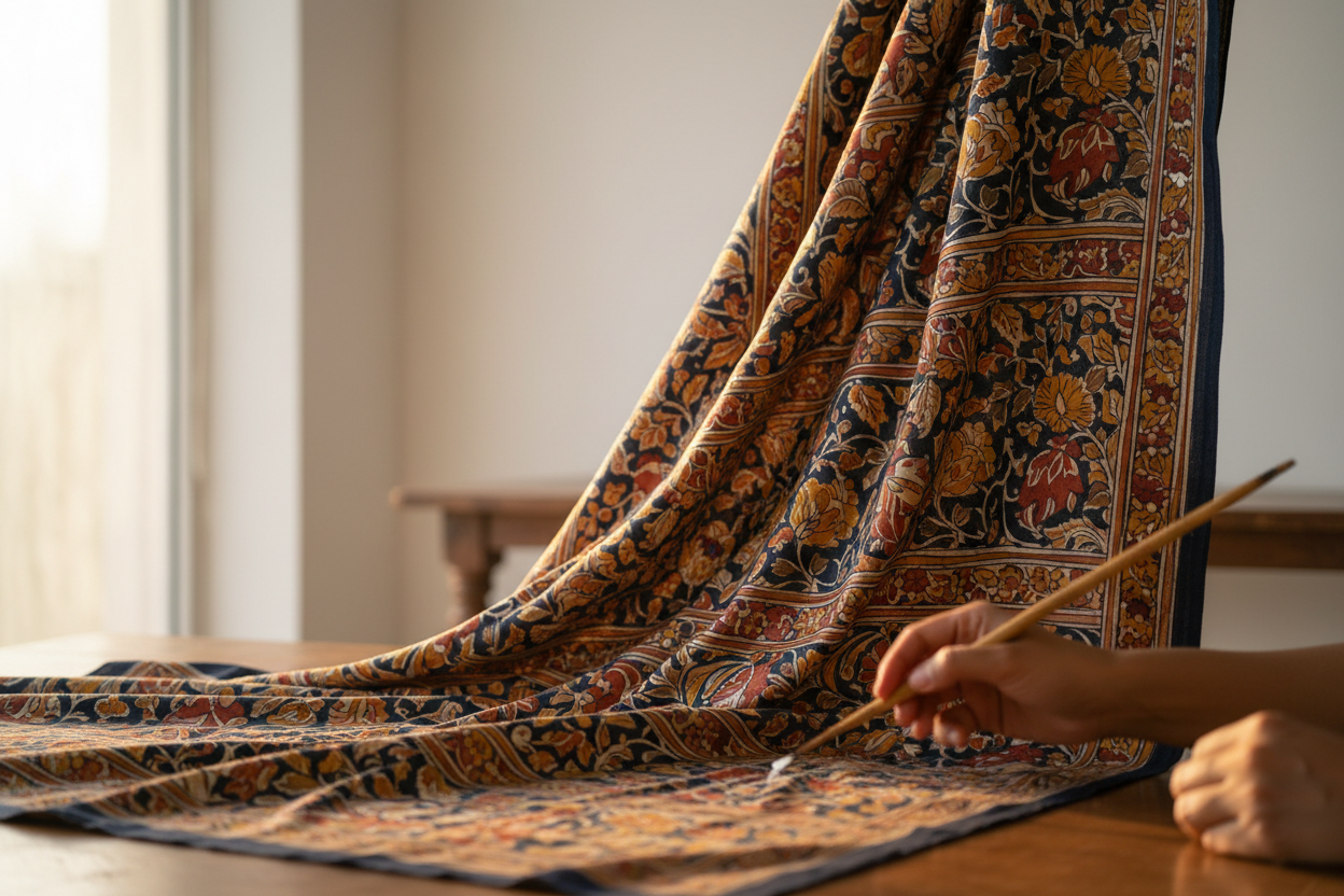 The intricate beauty of [Kalamkari]