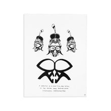 Monkey Skull Tattoo - Art Print (Mono Welter)