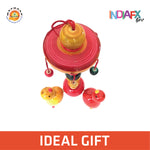 Etikoppaka Special 4 Birds Showpiece Wooden Toy for Kids Play and Unique Showpie