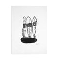 Sumi Headgear - Art Print  (Mono Welter)