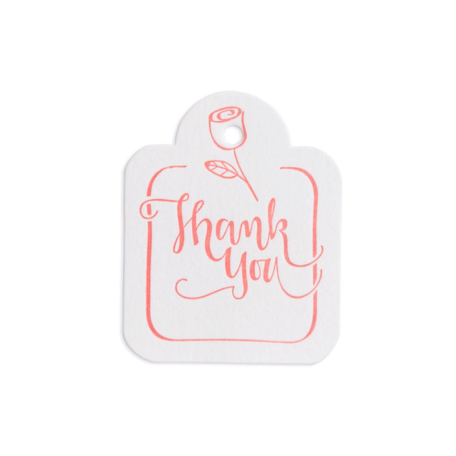 Thank You - Gift Tags 5 Pcs